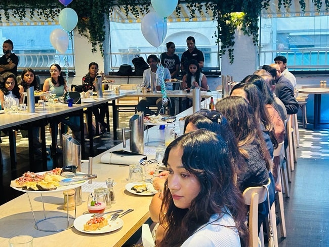 WITH STUDENTS